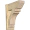 Ekena Millwork Merced Slat Rough Sawn Outlooker, Douglas Fir, 8"W x 20"D x 24"H OUT08X20X24MRC06RDF - alternate 1